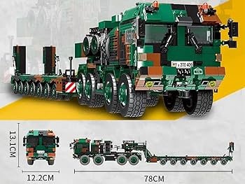 Amazon | AFM SLT 2 MAMMUT 戦車運搬車 1912Blocks | プラモデル
